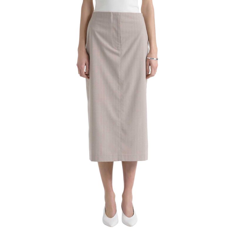 Cue Grown On Pinstripe Skirt image number 0